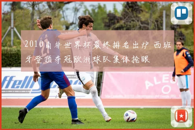 2010南非世界杯最终排名出炉 西班牙登顶夺冠欧洲球队集体抢眼