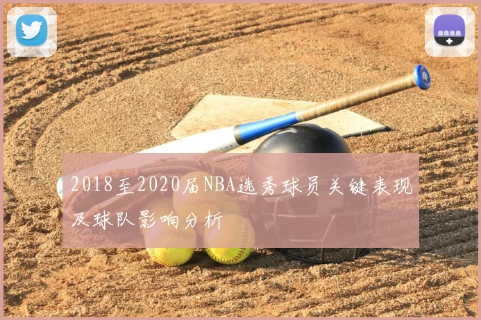 2018至2020届NBA选秀球员关键表现及球队影响分析